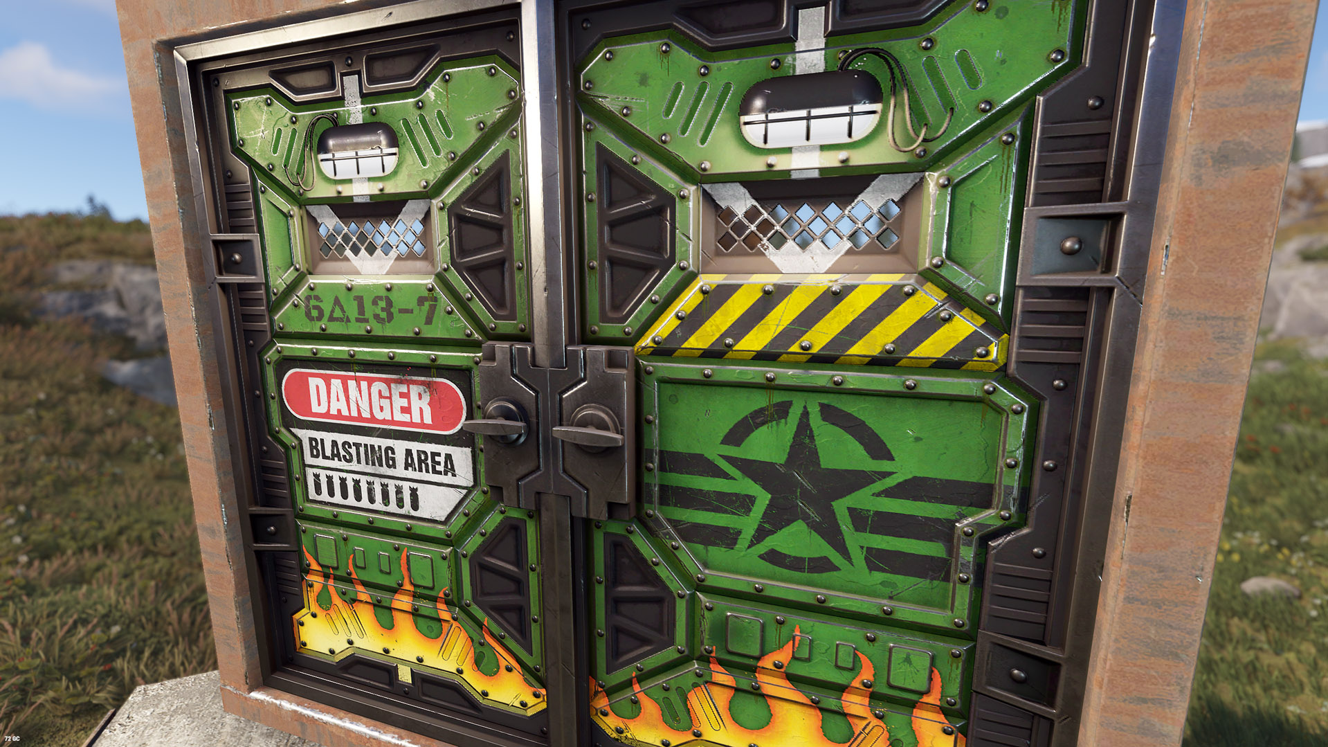 Bombshell Double Armored Door thumbnail 2