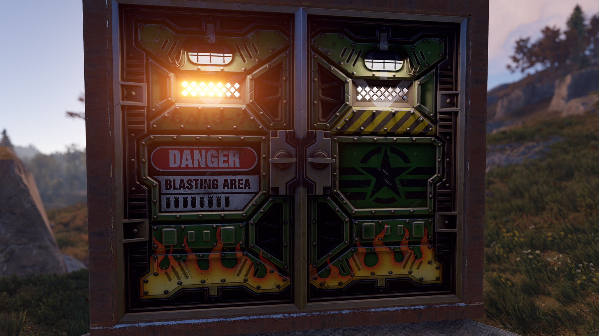 Bombshell Double Armored Door thumbnail 5