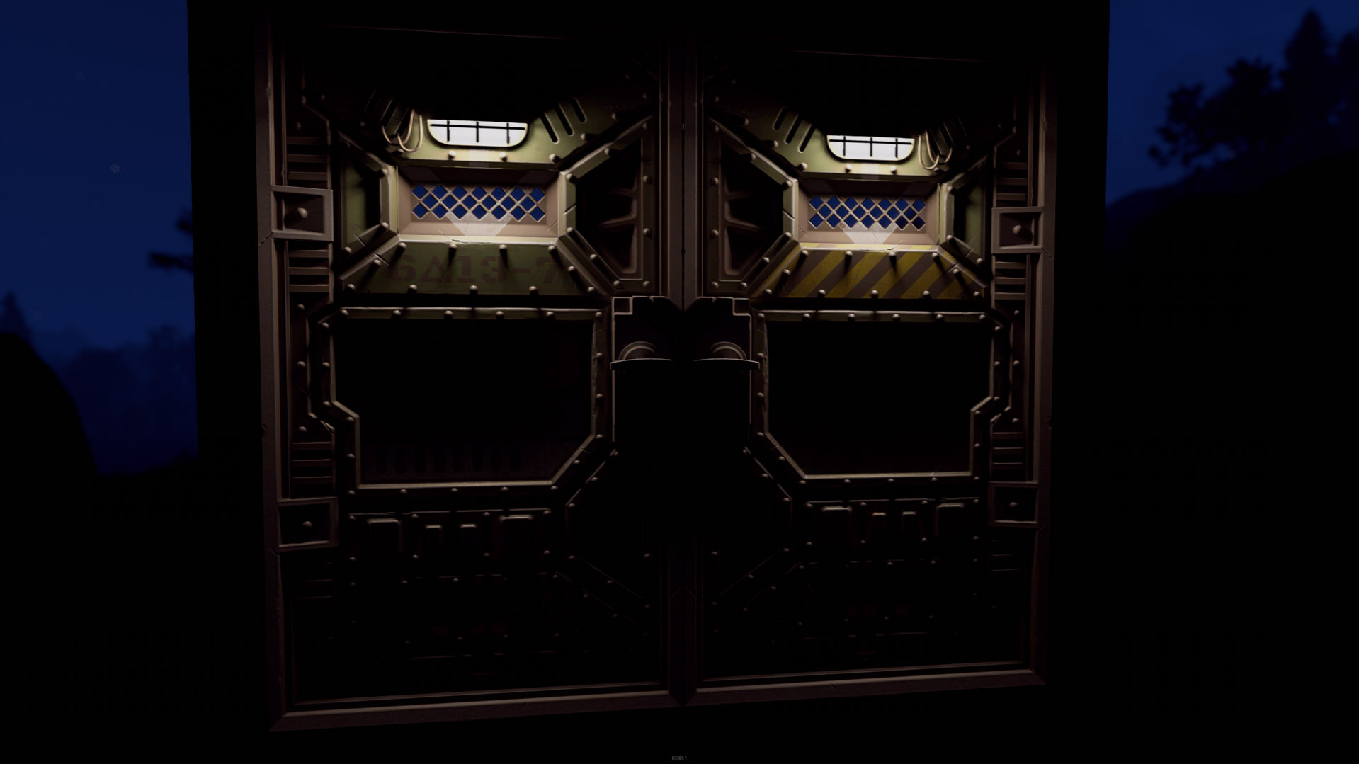 Bombshell Double Armored Door thumbnail 6