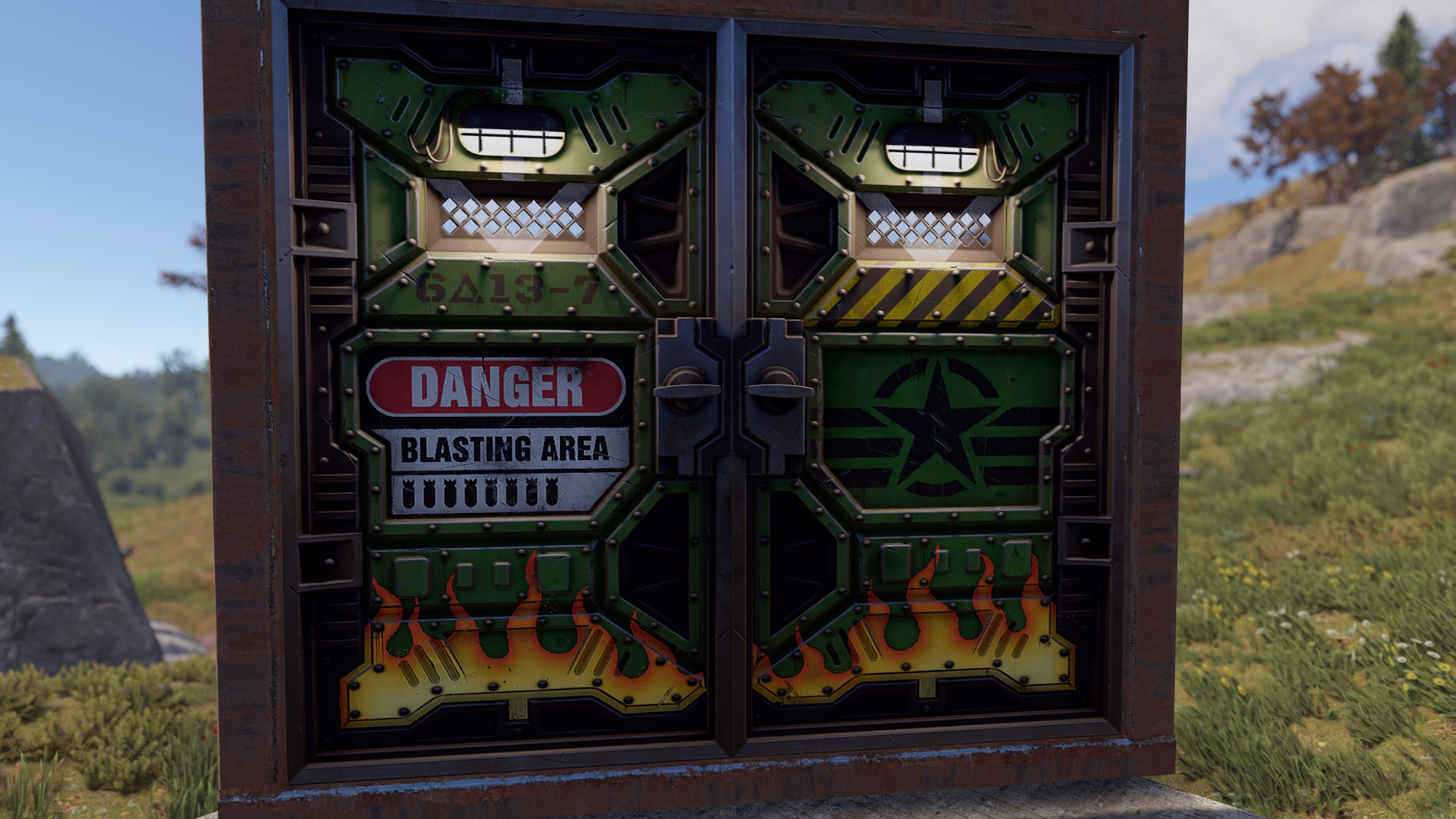 Bombshell Double Armored Door thumbnail 8
