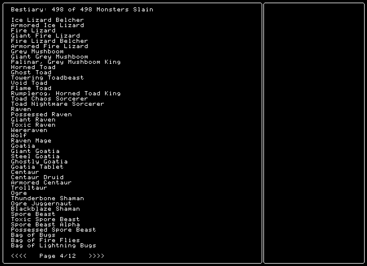 Bestiary List (Names only) image 14