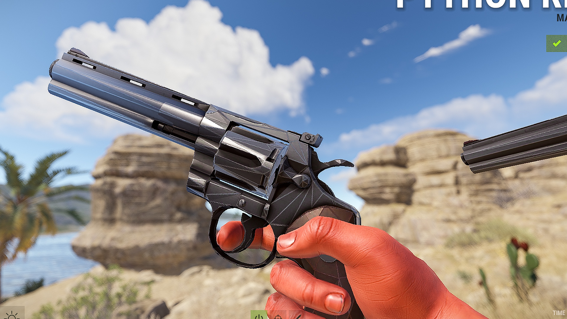 Lowpoly Python thumbnail 3