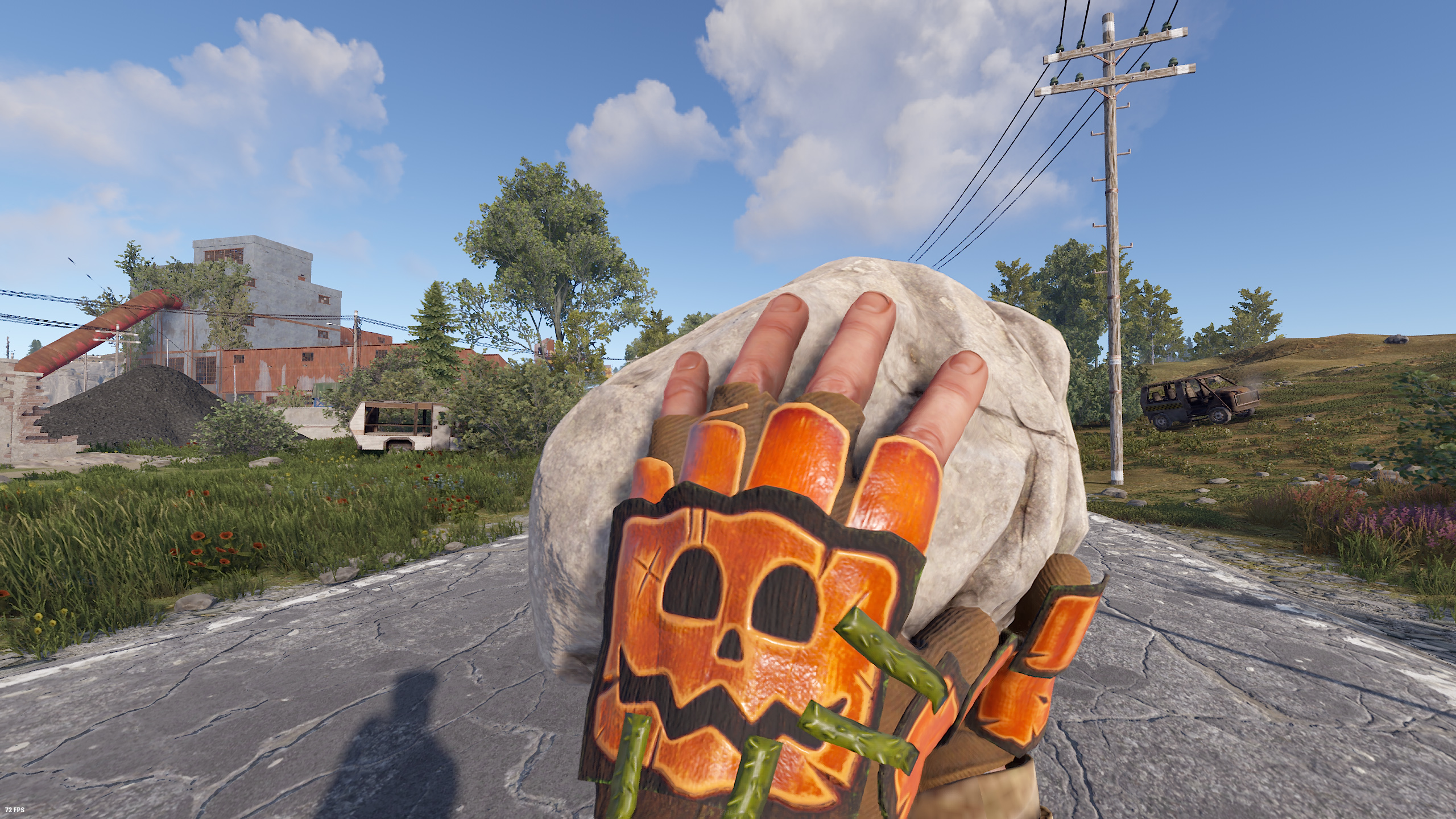 Pumpkin Roadsign Gloves thumbnail 2