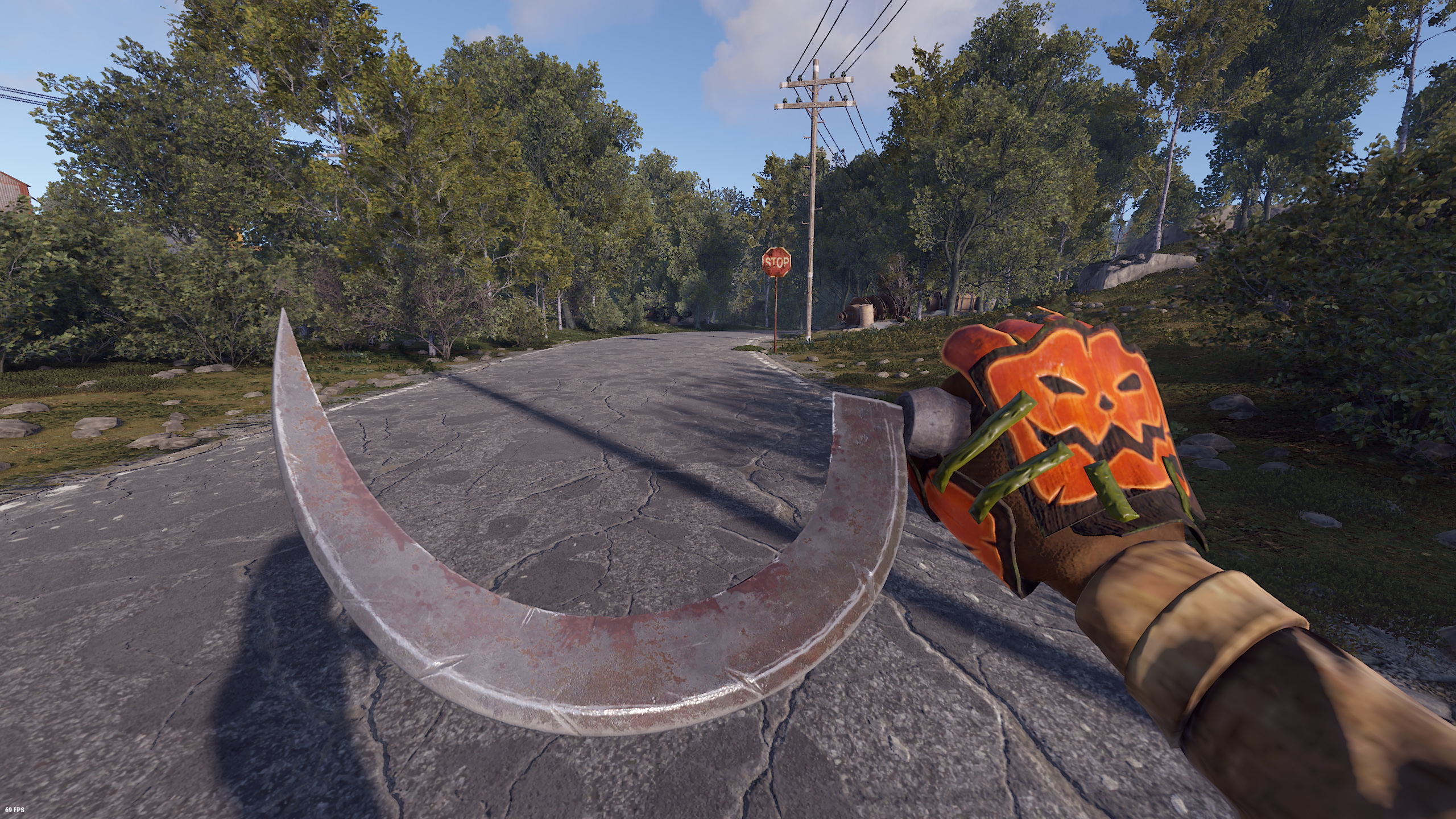 Pumpkin Roadsign Gloves thumbnail 4