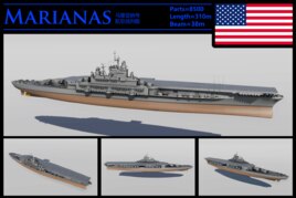 Steam Workshop::USS Marianas【马里亚纳号航空战列舰】