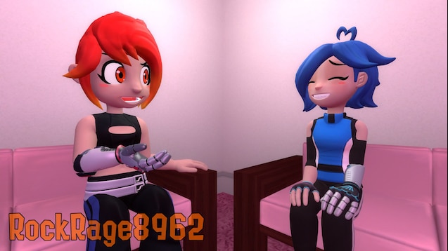 I put the SMG4 Girls (and Belle) with the Teenage Mutant Ninja