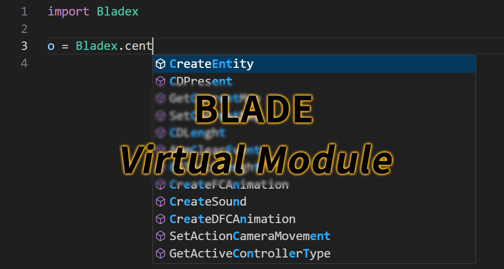 Blade Virtual Module and Development Environment image 1
