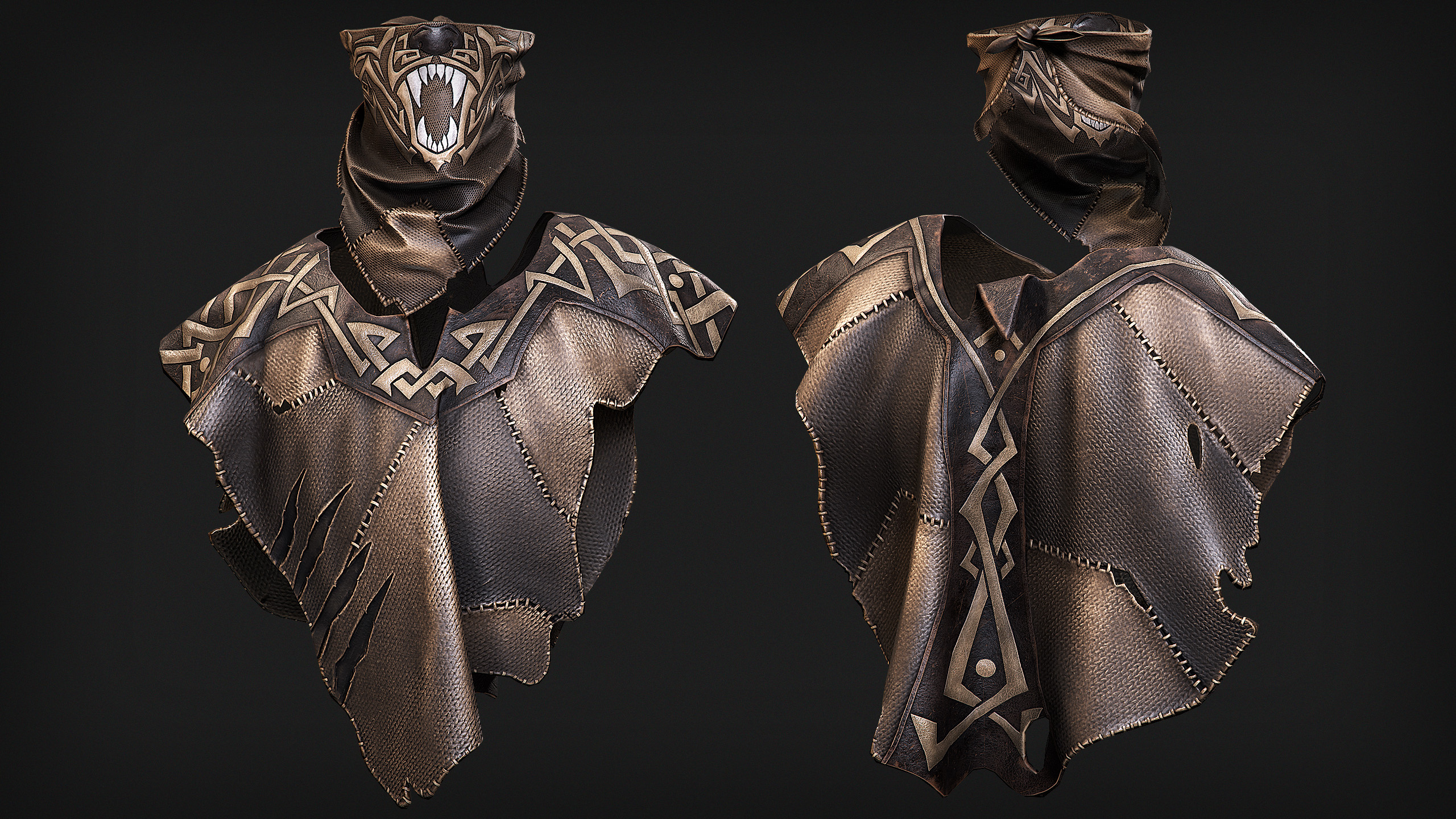 Desert Beast Poncho