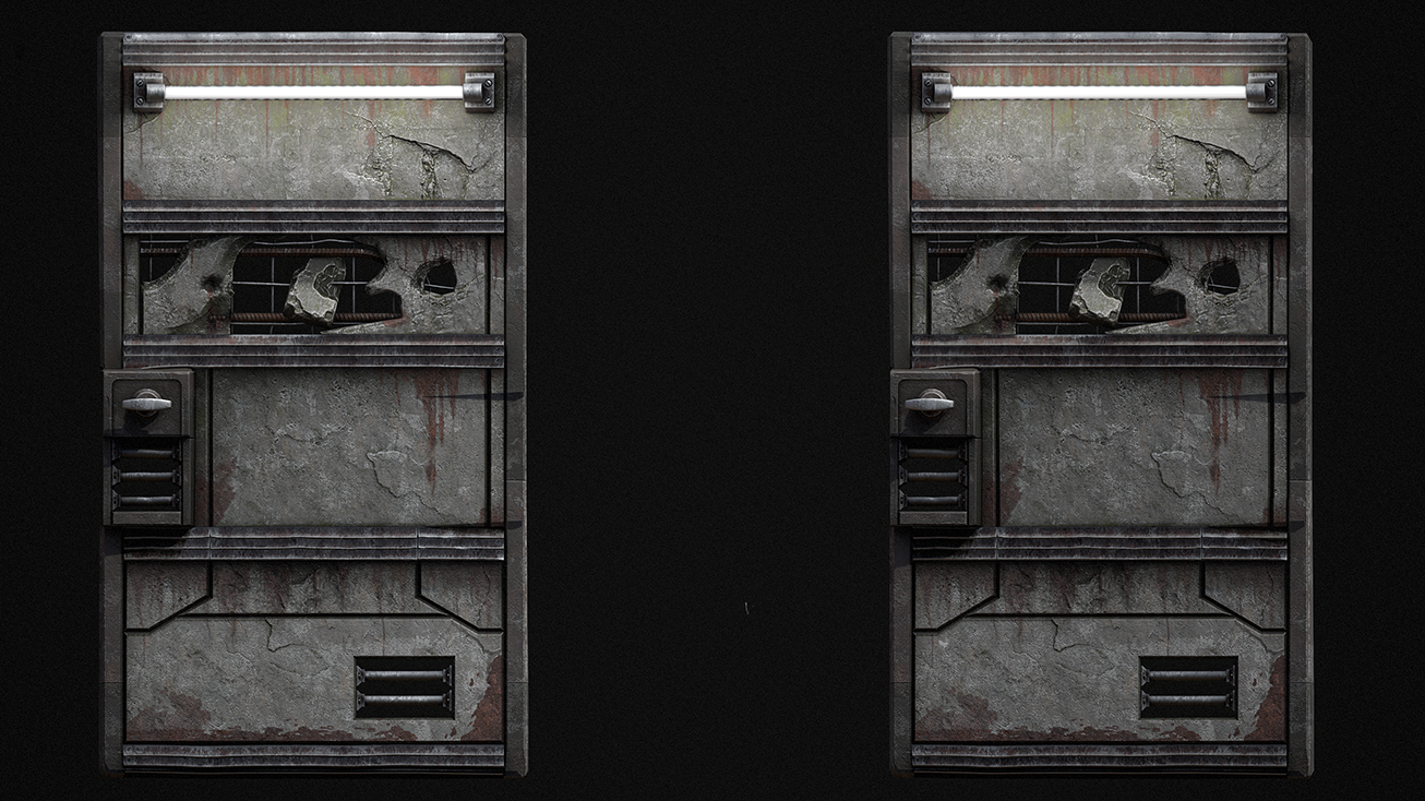 Brutalist Sheet Metal Door thumbnail 2