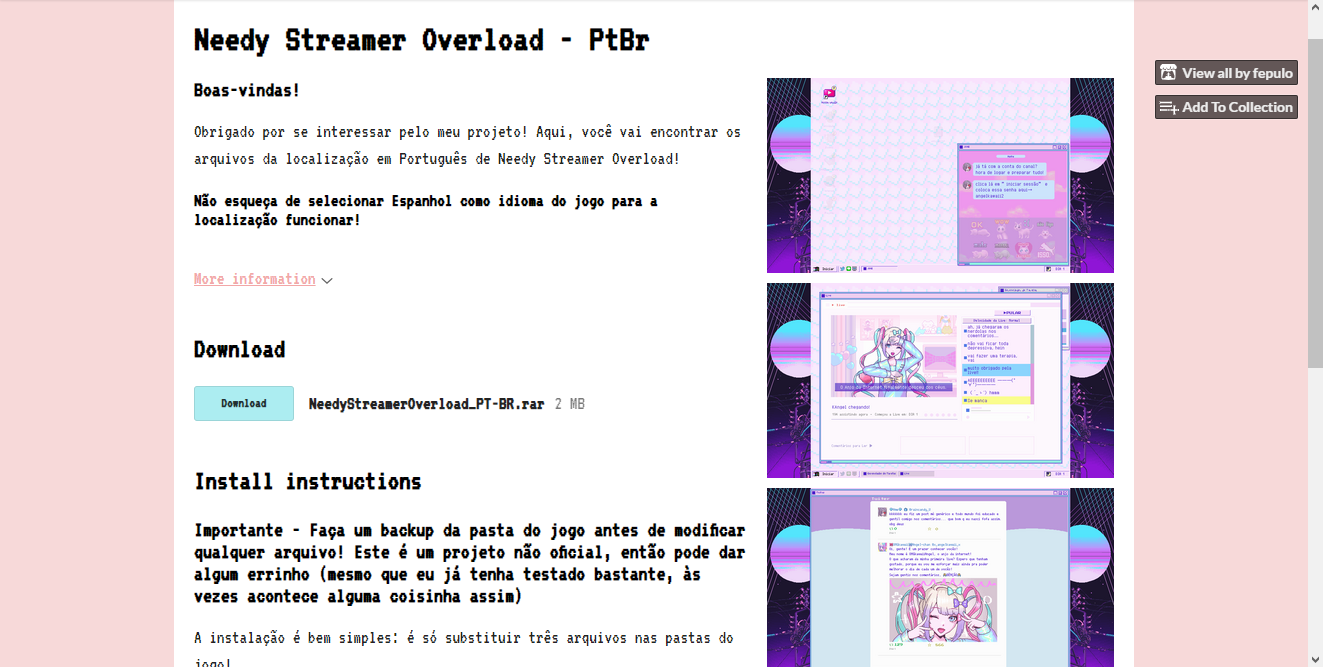 Steam Community :: Guide :: Needy Streamer Overload em Português!