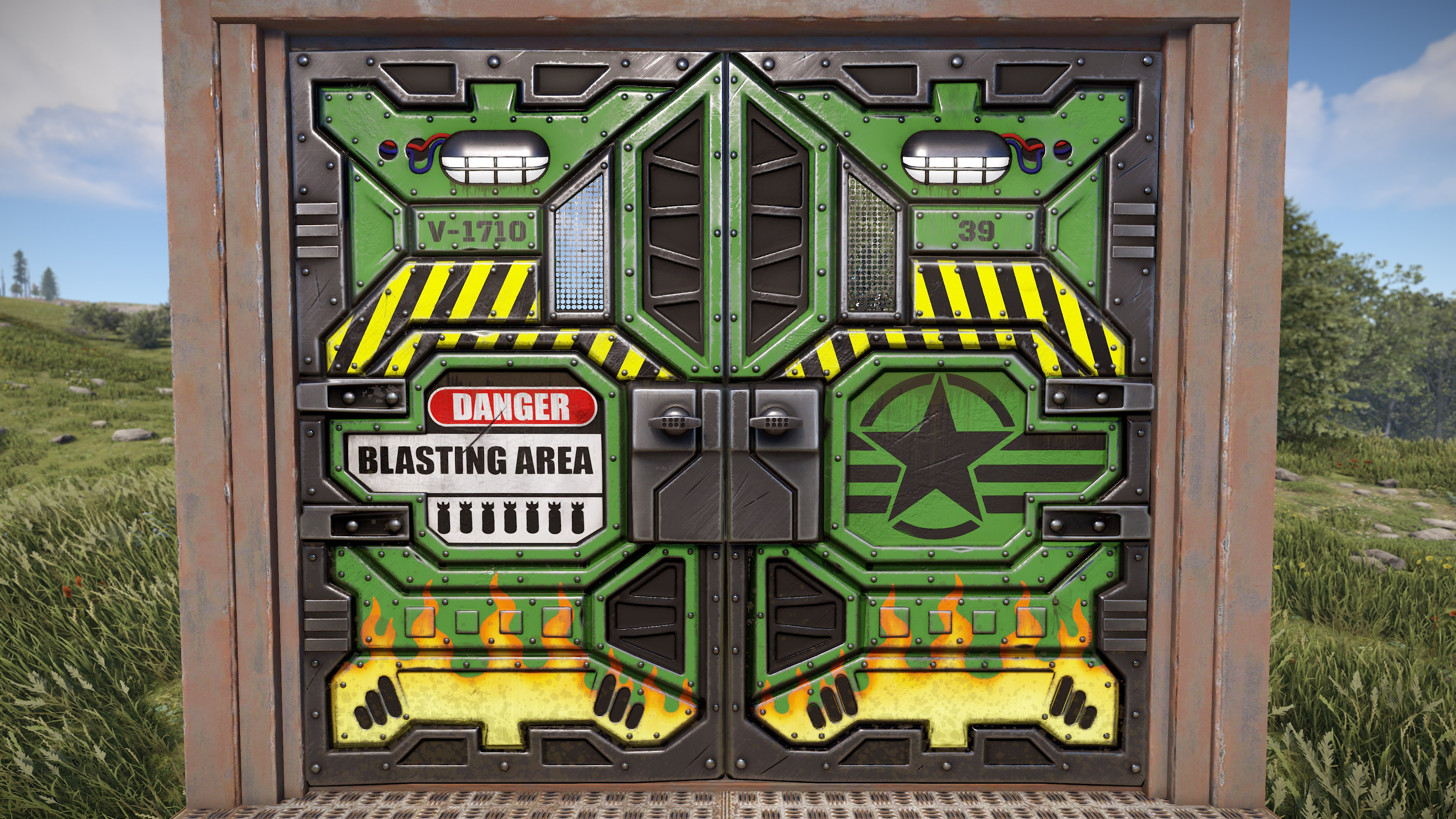 Bombshell Sheet Metal Double Door thumbnail 3