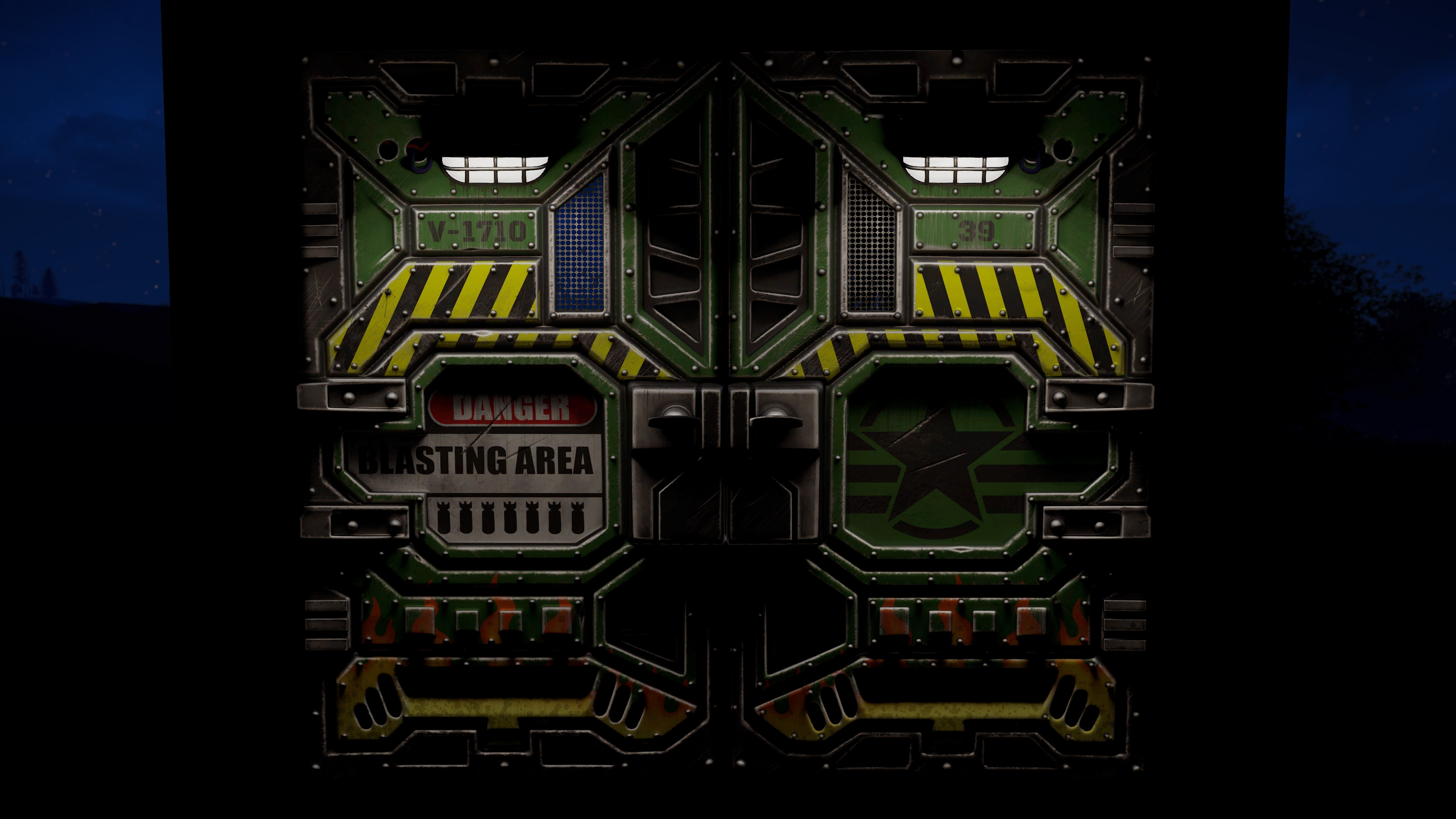 Bombshell Sheet Metal Double Door thumbnail 9
