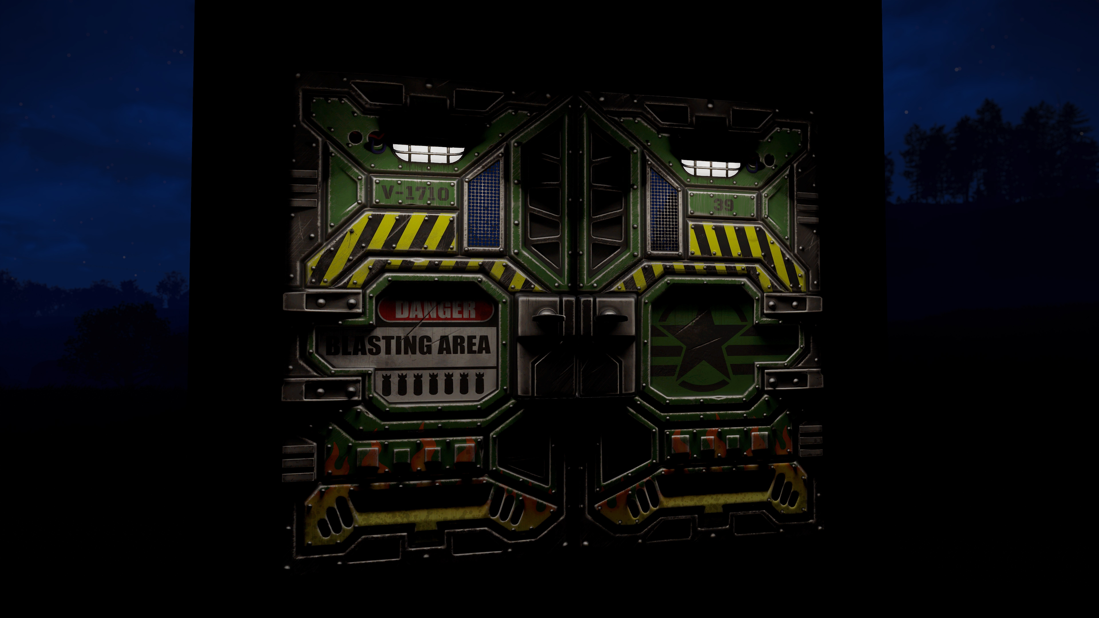 Bombshell Sheet Metal Double Door thumbnail 10