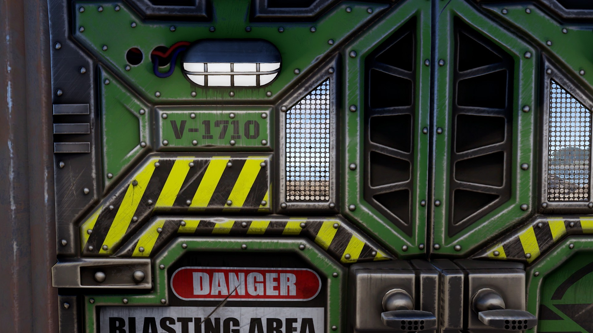 Bombshell Sheet Metal Double Door thumbnail 2