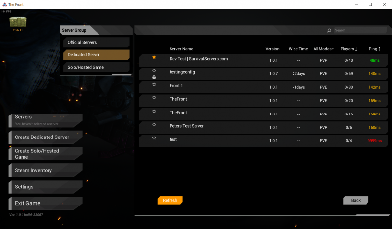 Steam Community :: Guide :: How to host your own The Front private ...