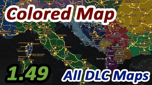 Steam Workshop::Colored Map 1.49 - All DLC Map (Optional Mod)