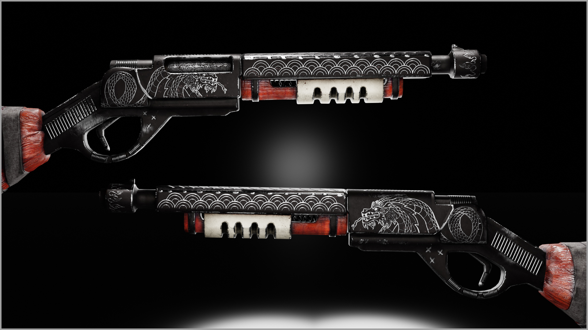 Ink Dragon Pump Shotgun screenshot 1