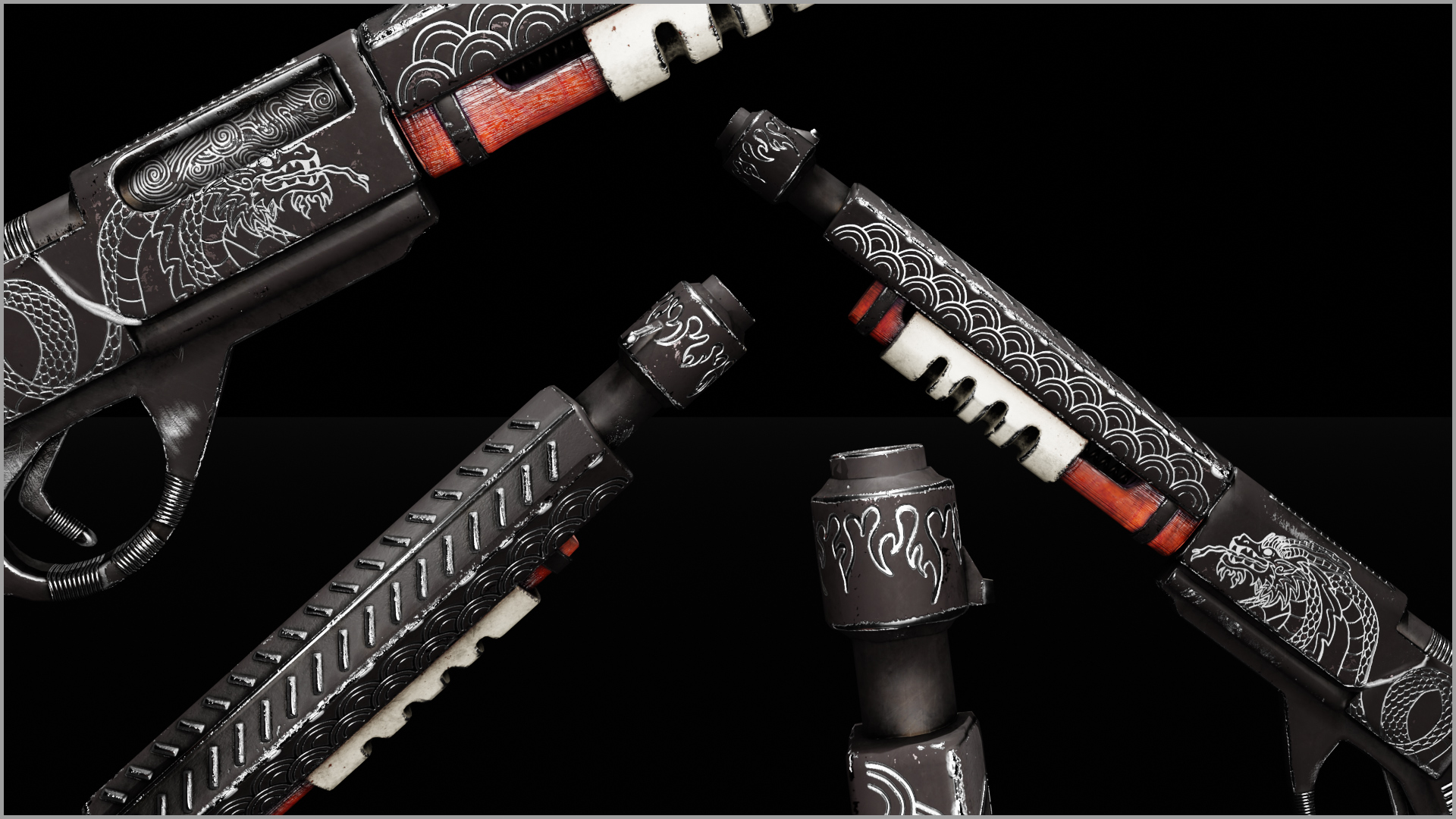 Ink Dragon Pump Shotgun thumbnail 3