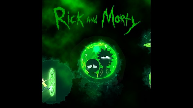 Rick and morty portal HD wallpapers