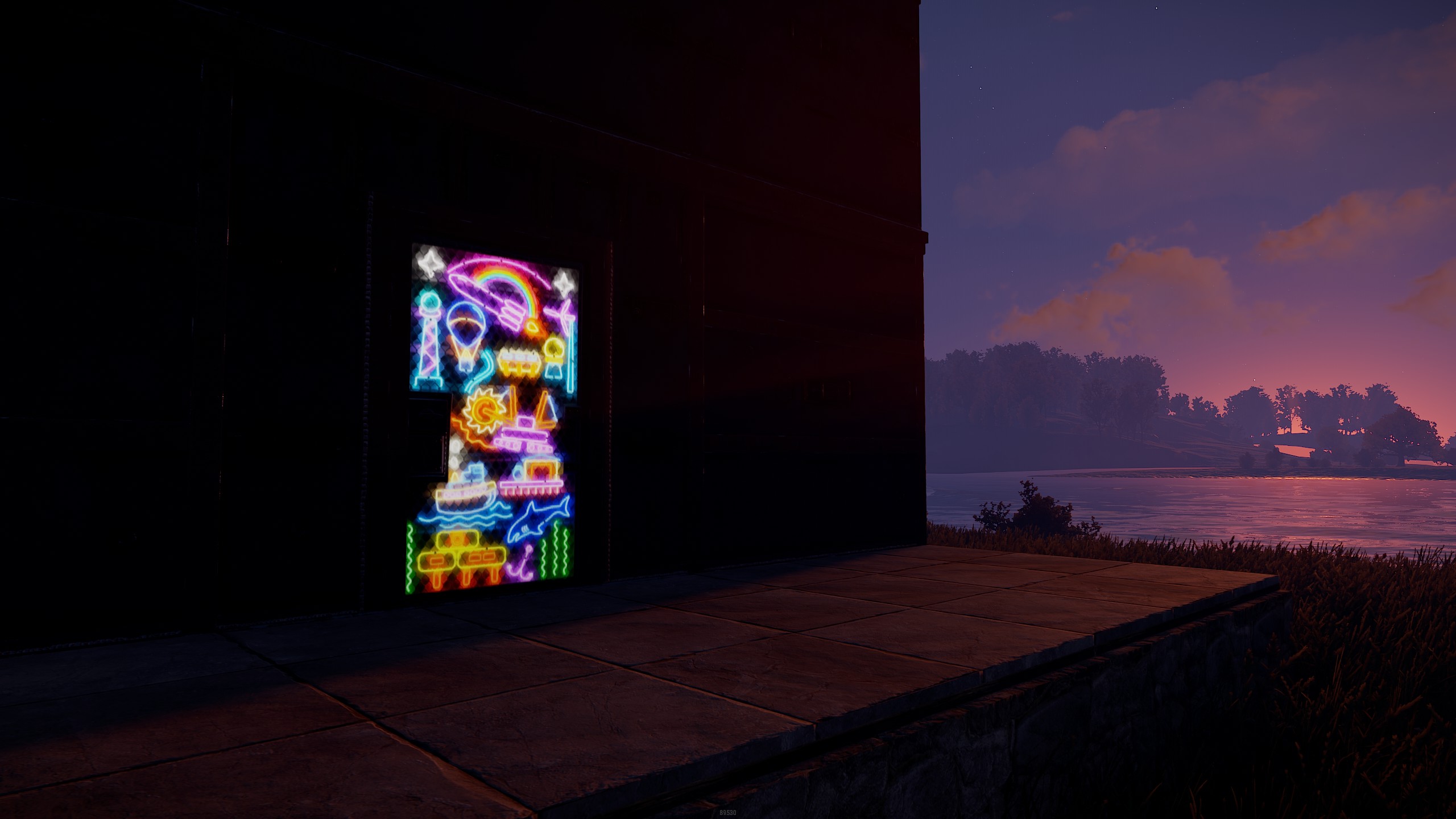 Neon Vibes Sheet Metal Door thumbnail 3