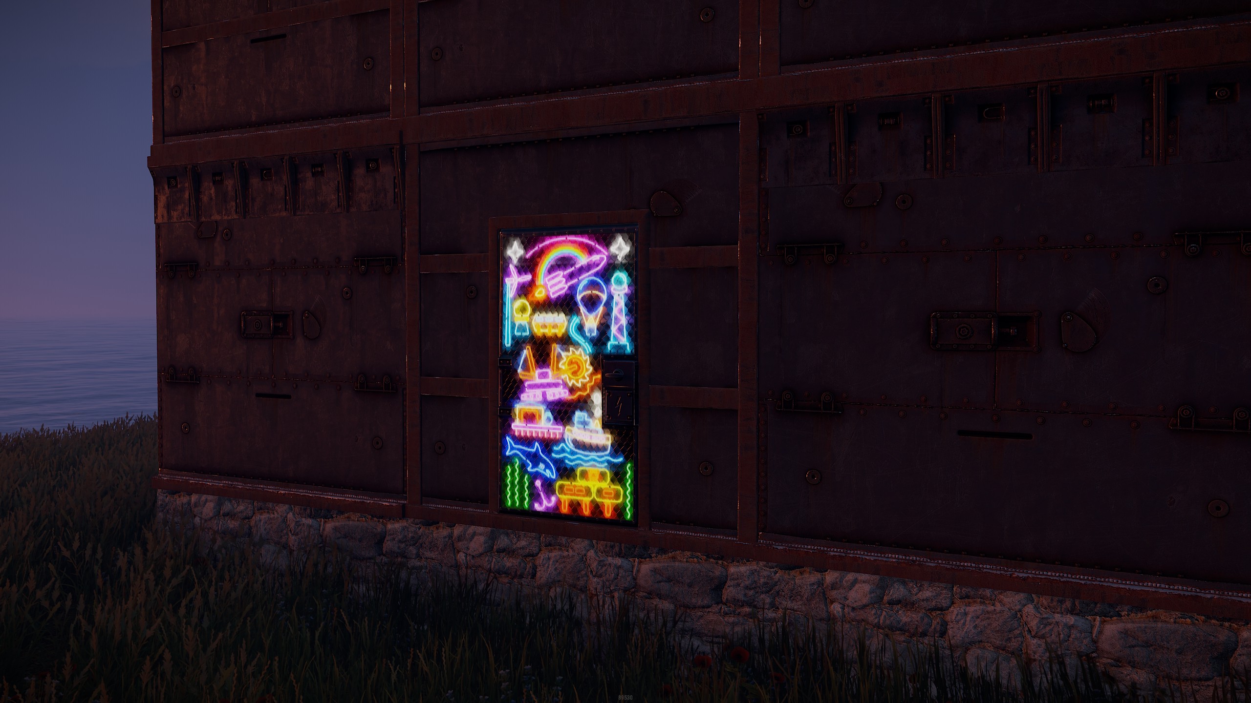 Neon Vibes Sheet Metal Door thumbnail 6