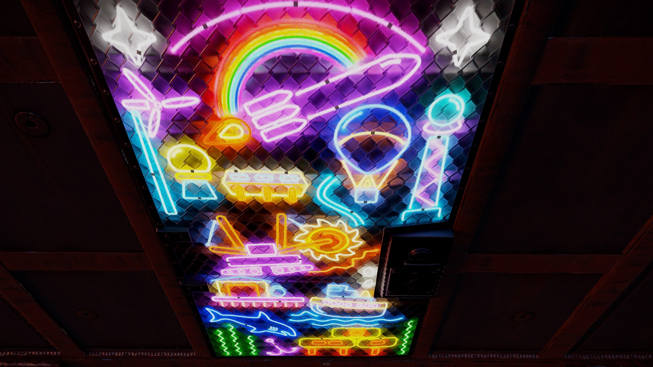 Neon Vibes Sheet Metal Door thumbnail 7