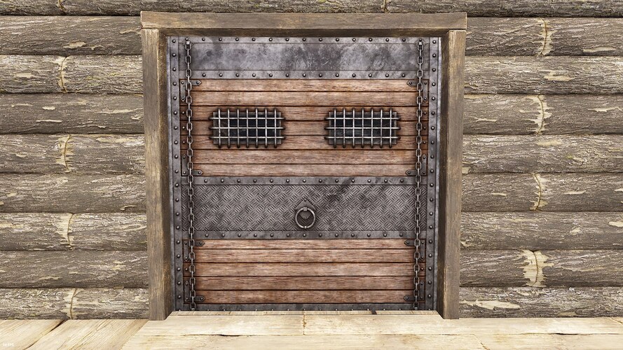Frontier Rustic Garage Door - image 1