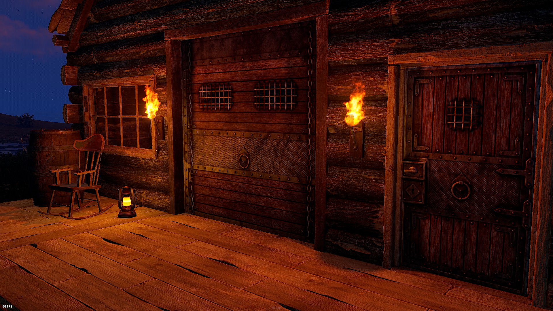 Frontier Rustic Garage Door thumbnail 6
