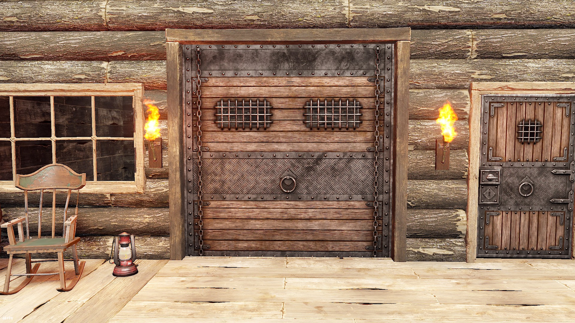Frontier Rustic Garage Door thumbnail 8
