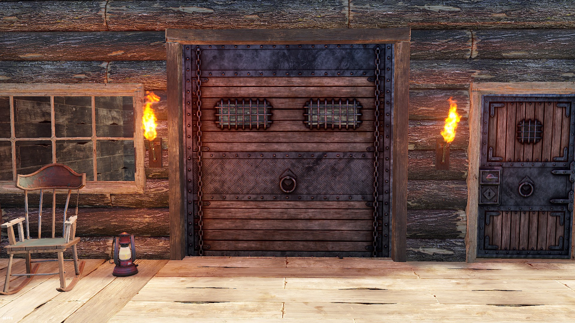 Frontier Rustic Garage Door thumbnail 10