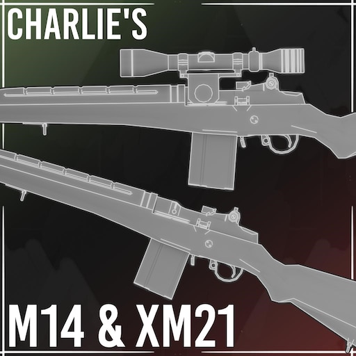 Steam Workshop::Charlie's M14-XM21 Mini Pack (COMMISSION)