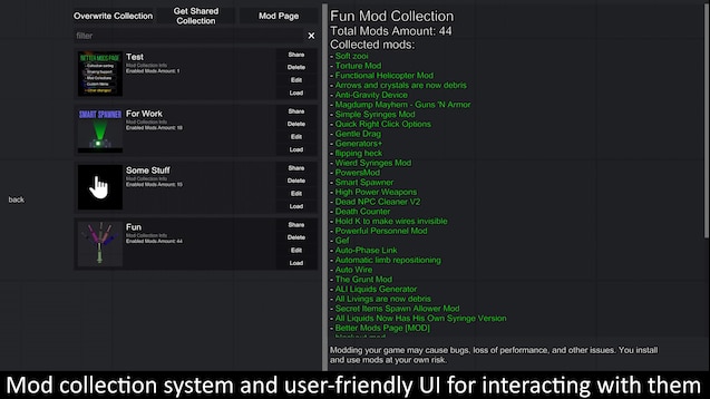 Steam Workshop::Mod collection