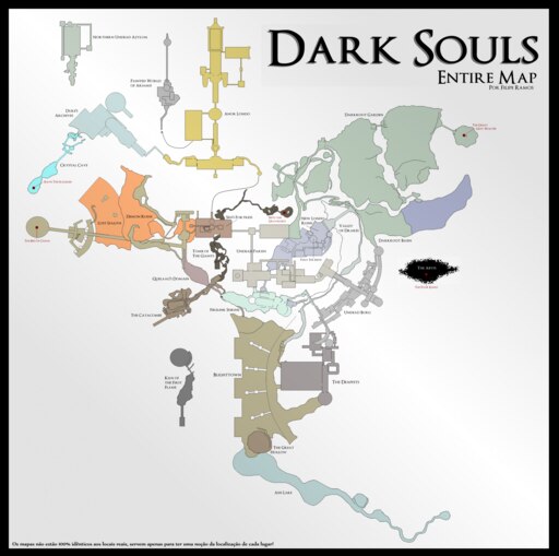 The World Design of Dark Souls