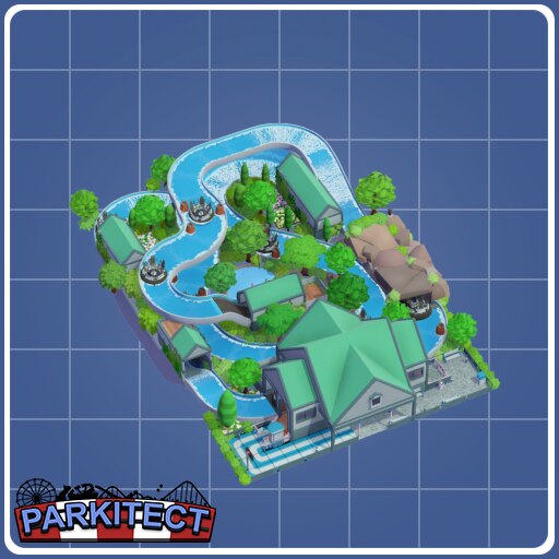 Theme park building game Parkitect is getting 8-player online multiplayer