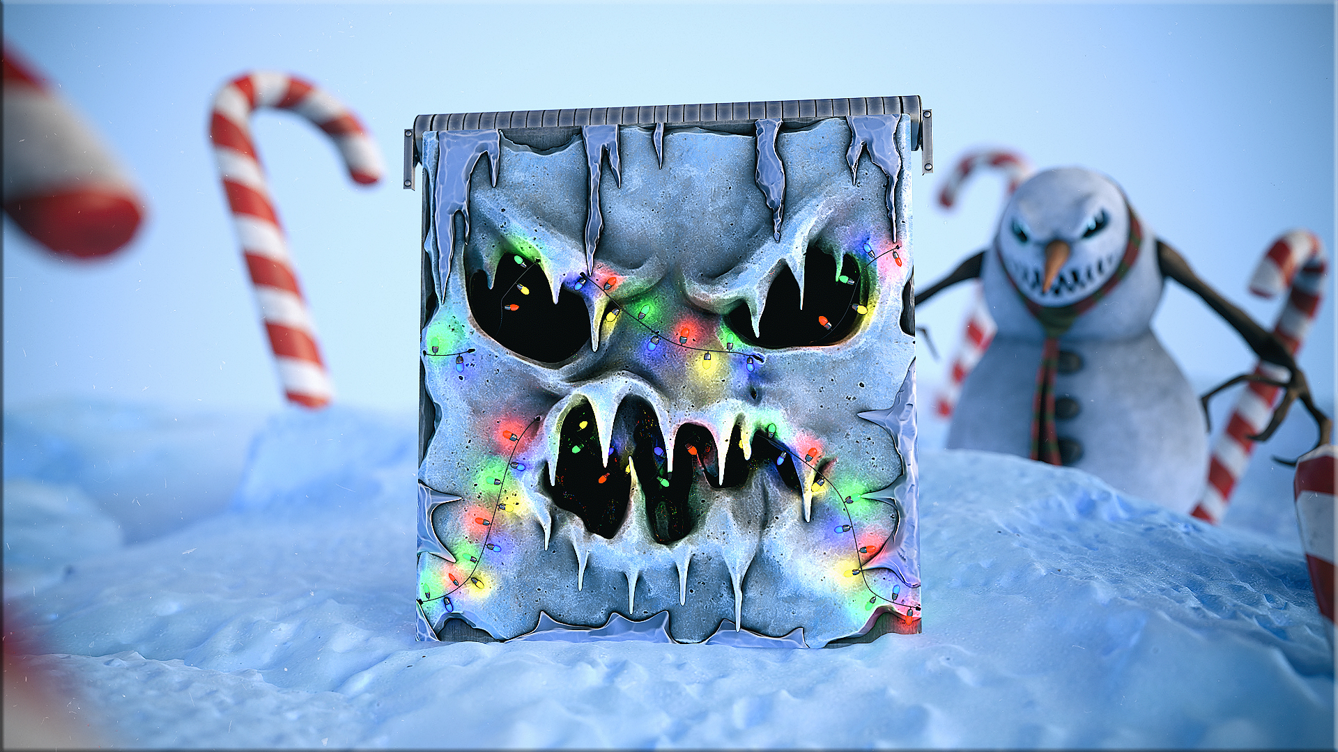 Ice Vortex Garage Door thumbnail 2
