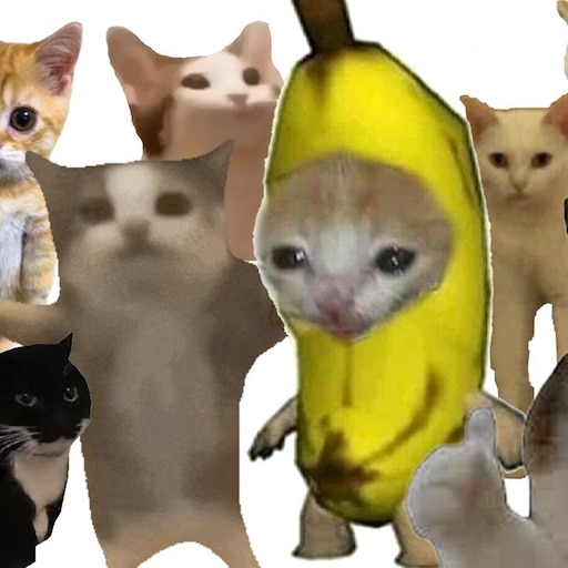 Кот банан фото Кот банан фото