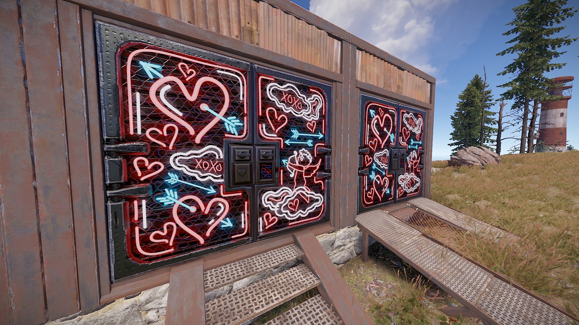 Neon Love Metal Double Door screenshot 1