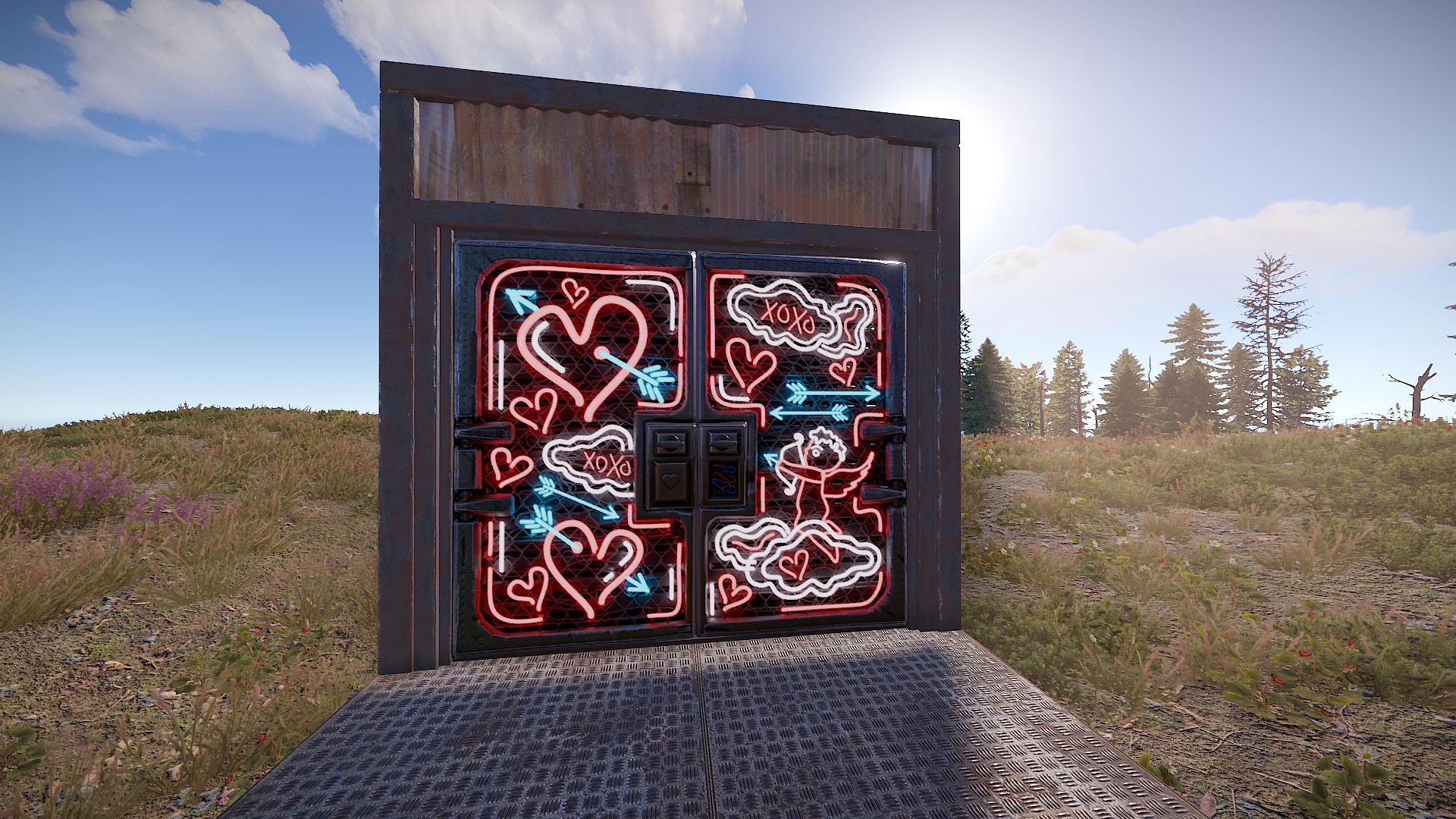 Neon Love Metal Double Door thumbnail 8