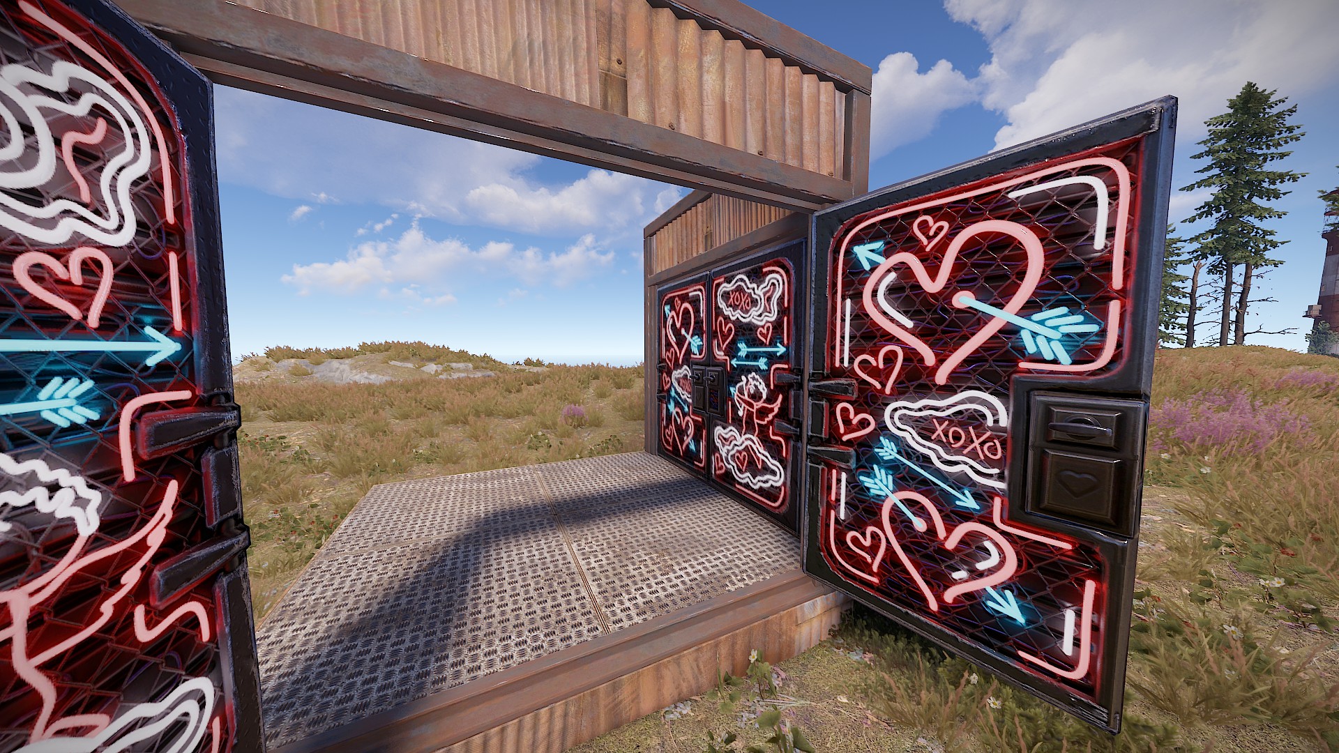 Neon Love Metal Double Door thumbnail 12
