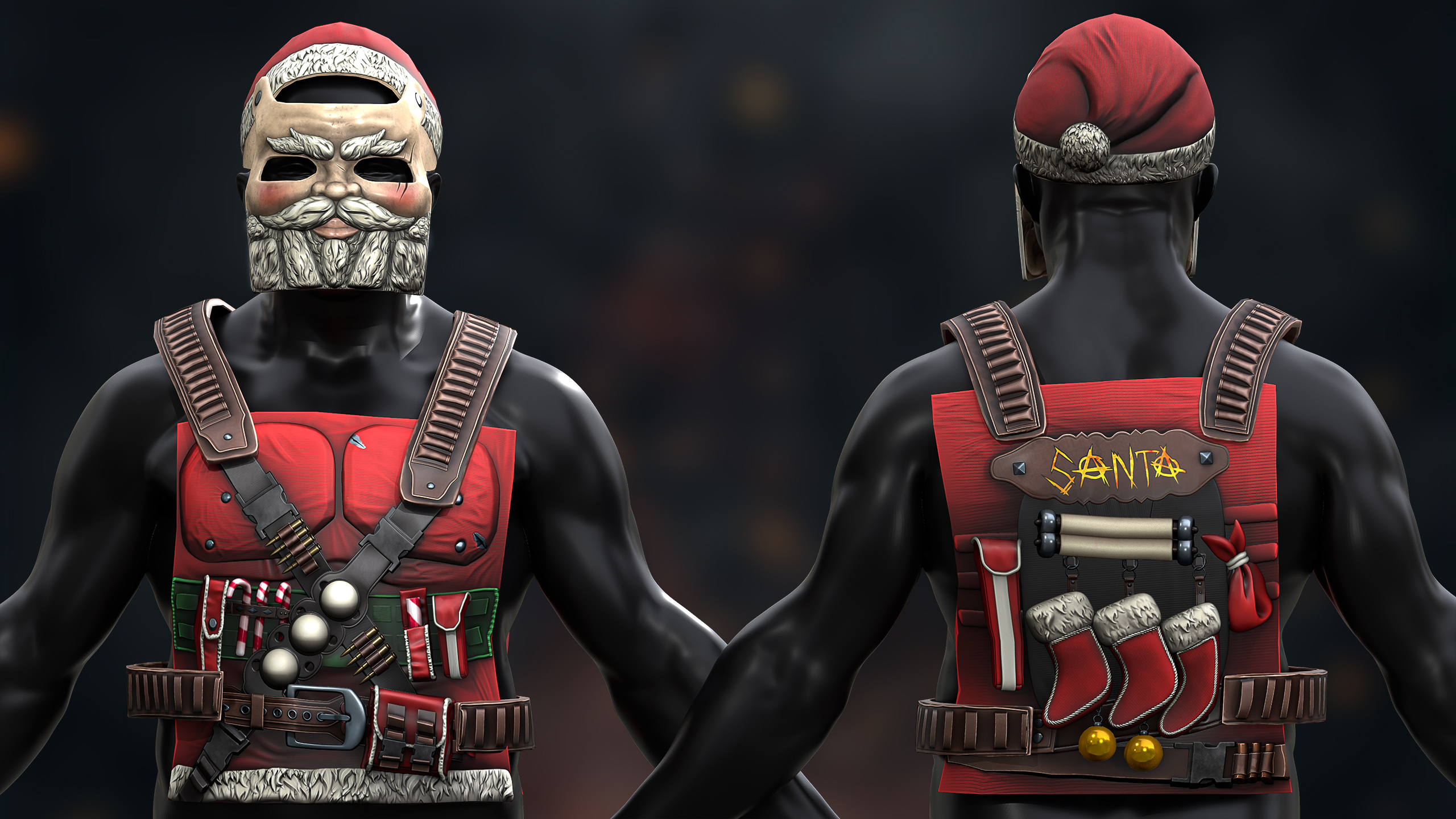 Serious Santa Chestplate screenshot 1