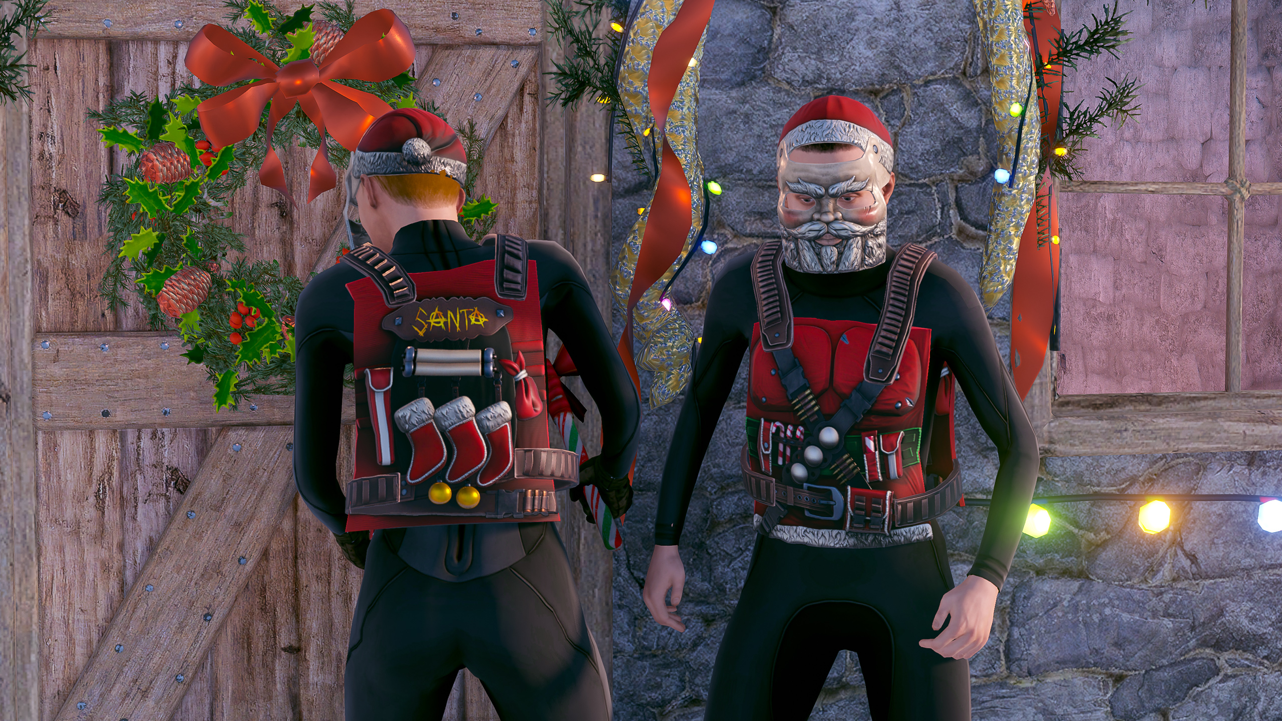 Serious Santa Facemask thumbnail 5