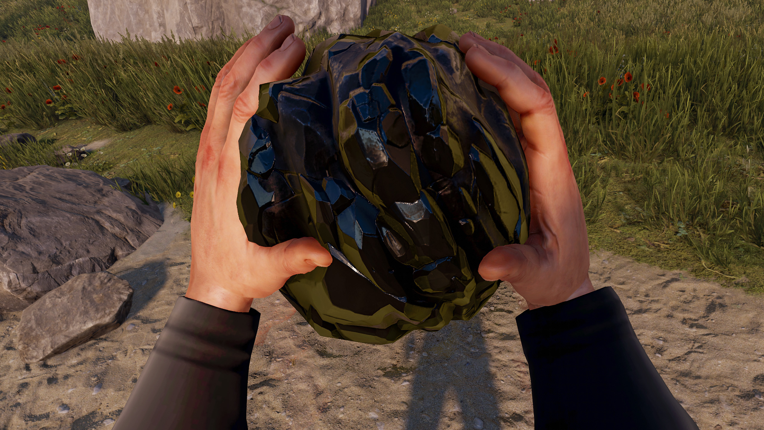 Polished Obsidian thumbnail 4