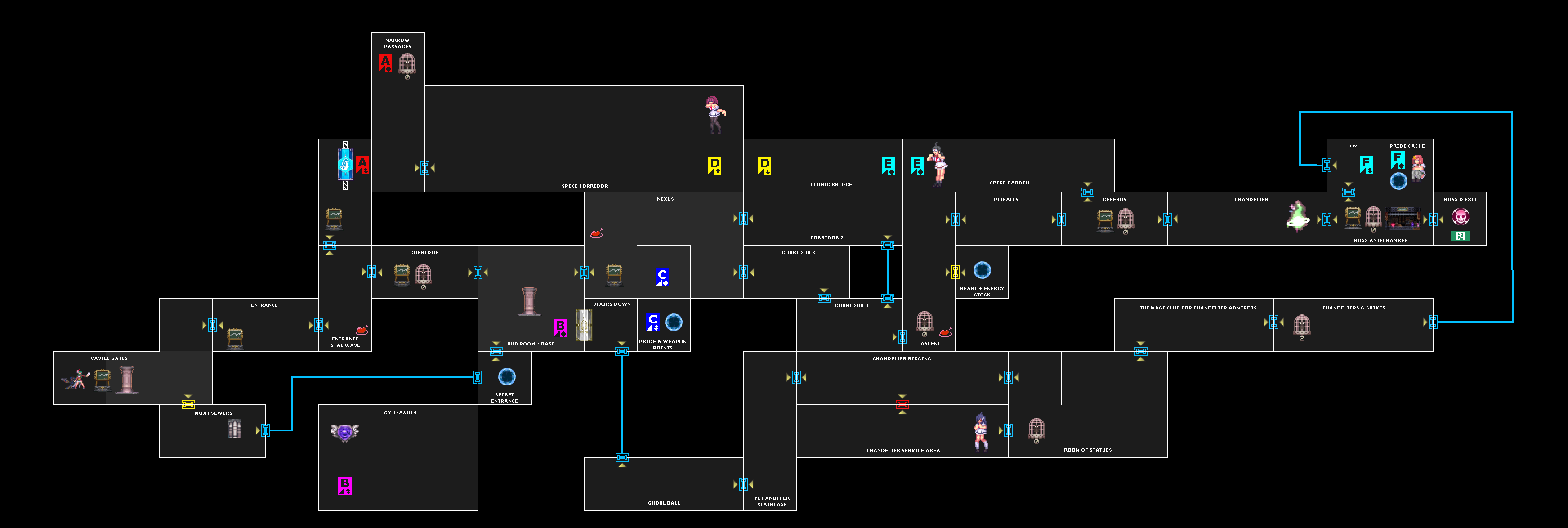 Steam Community :: Guide :: Gal Guardian Maps - All Items, Upgrades ...