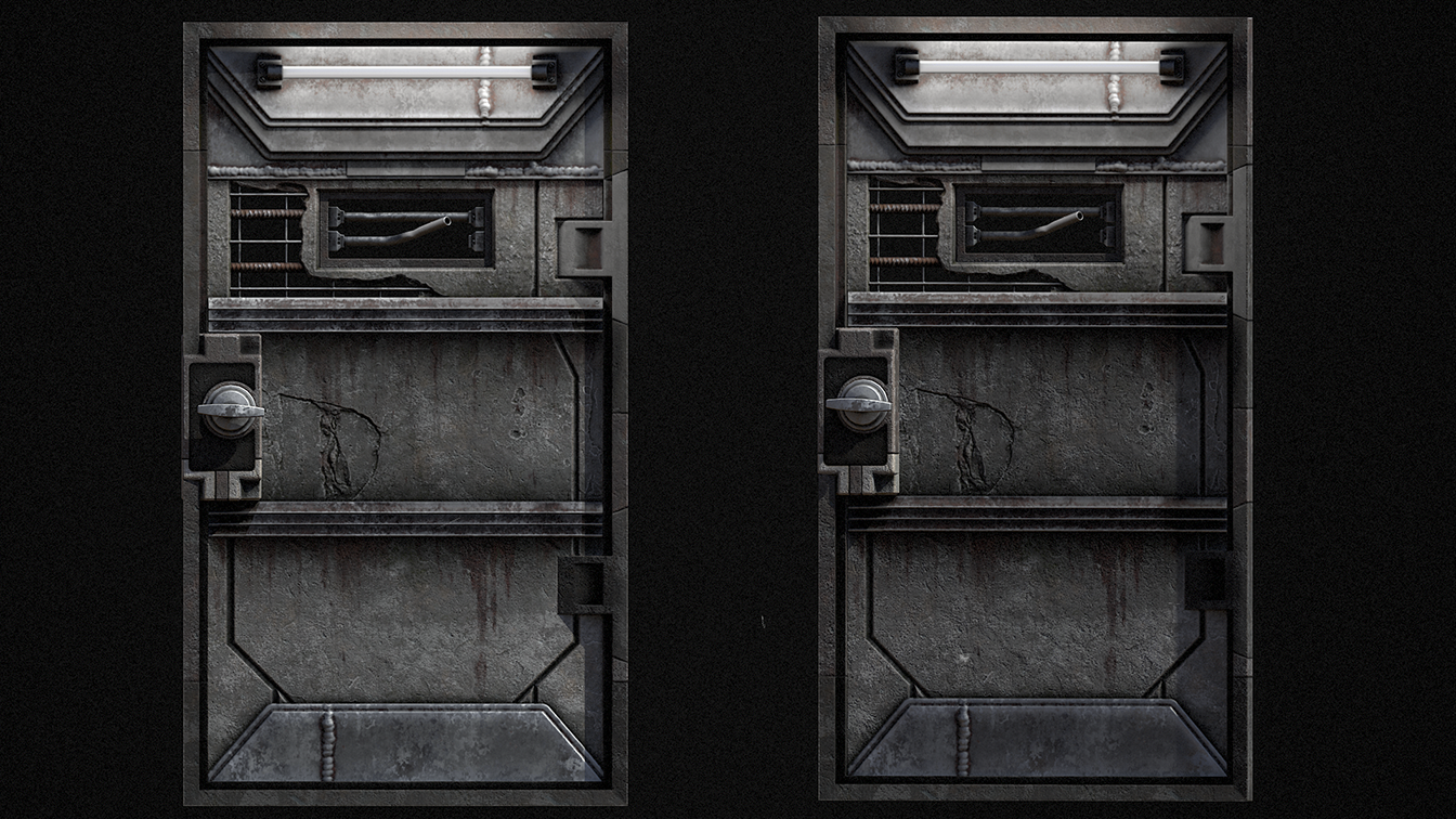 Brutalist Armored Door screenshot 1