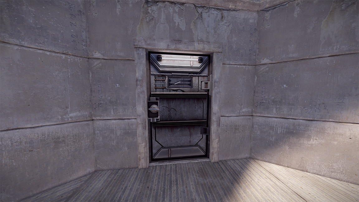 Brutalist Armored Door thumbnail 3