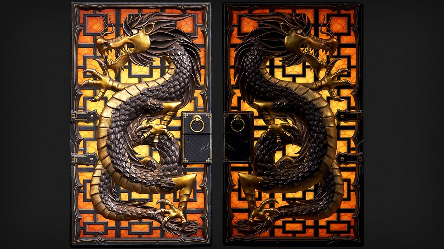 Year of the Dragon Door - image 1
