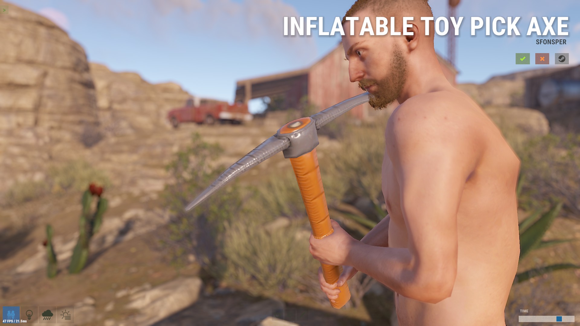Inflatable Pickaxe thumbnail 10