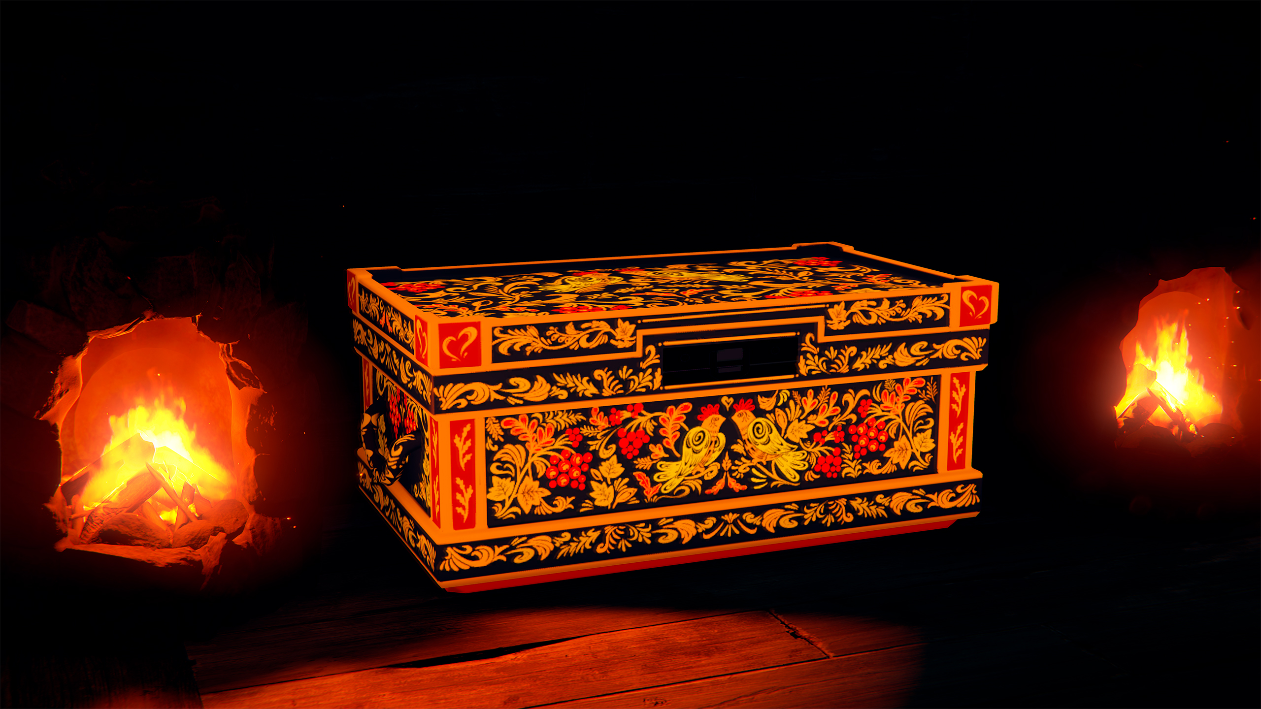 Khokhloma Box thumbnail 2
