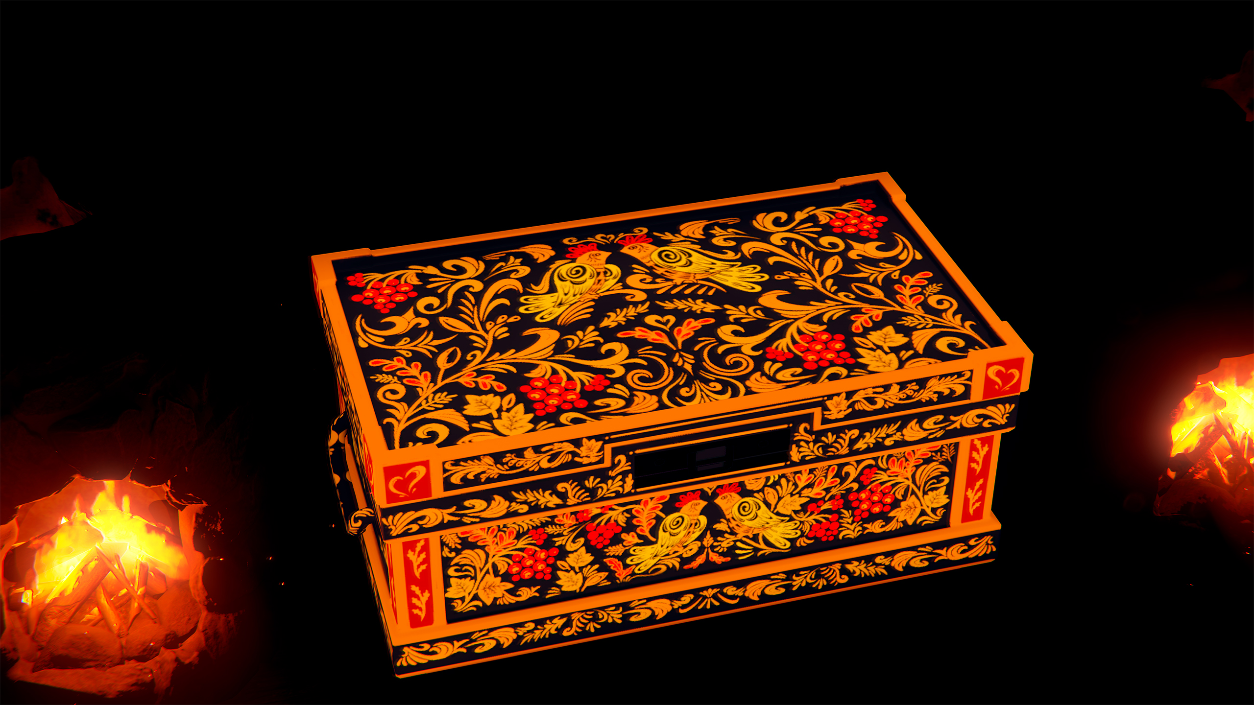 Khokhloma Box thumbnail 3