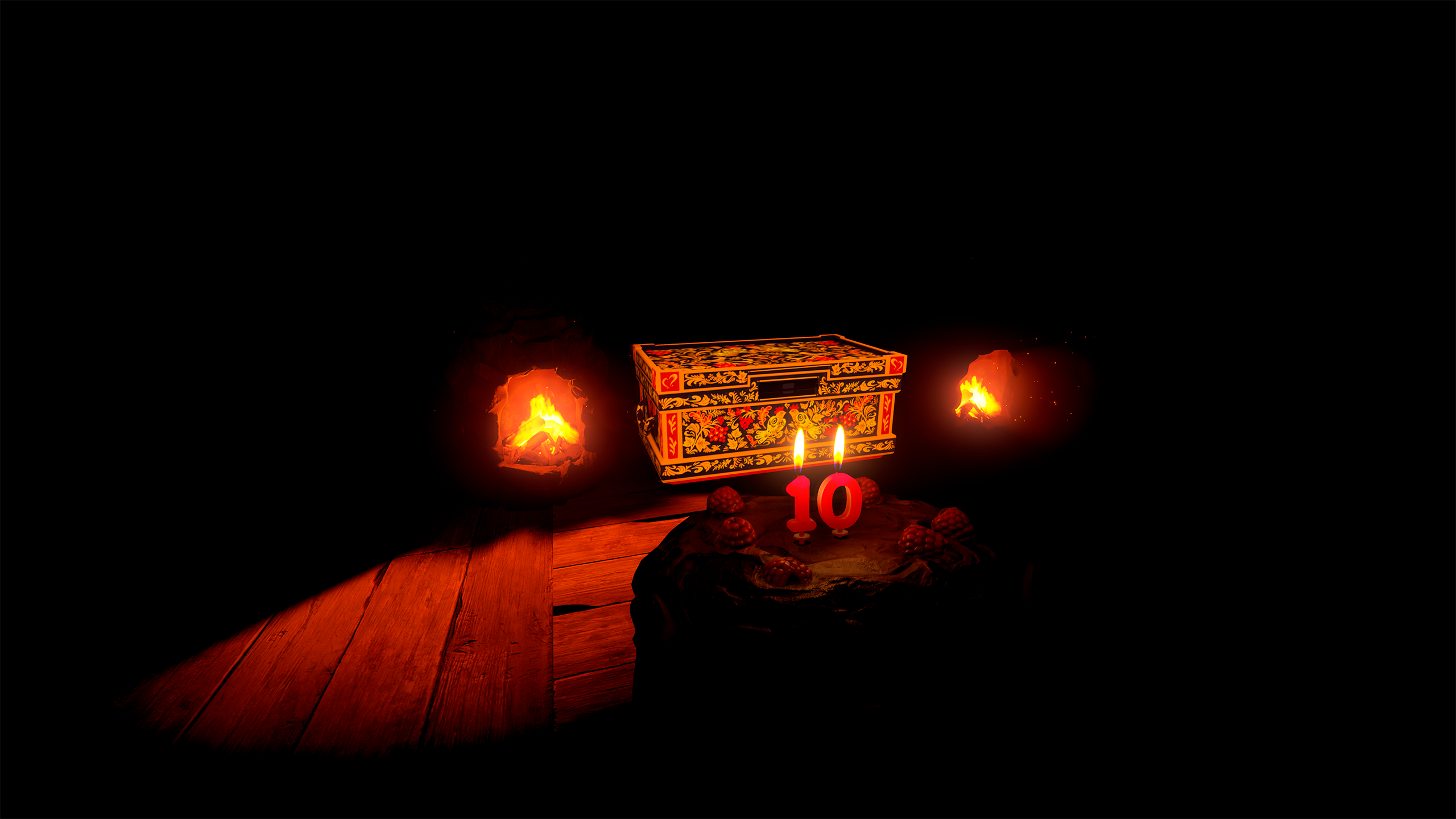 Khokhloma Box thumbnail 4